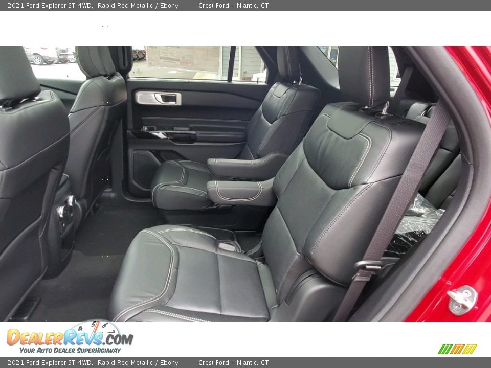 2021 Ford Explorer ST 4WD Rapid Red Metallic / Ebony Photo #18