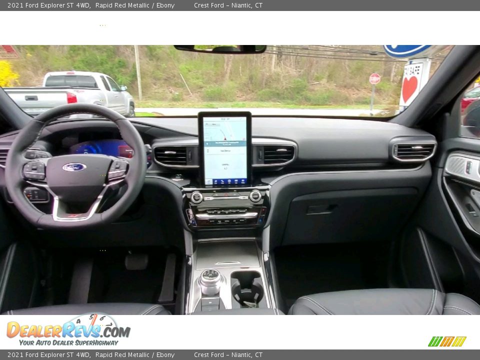 2021 Ford Explorer ST 4WD Rapid Red Metallic / Ebony Photo #19