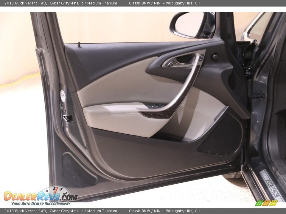 2013 Buick Verano FWD Cyber Gray Metallic / Medium Titanium Photo #4