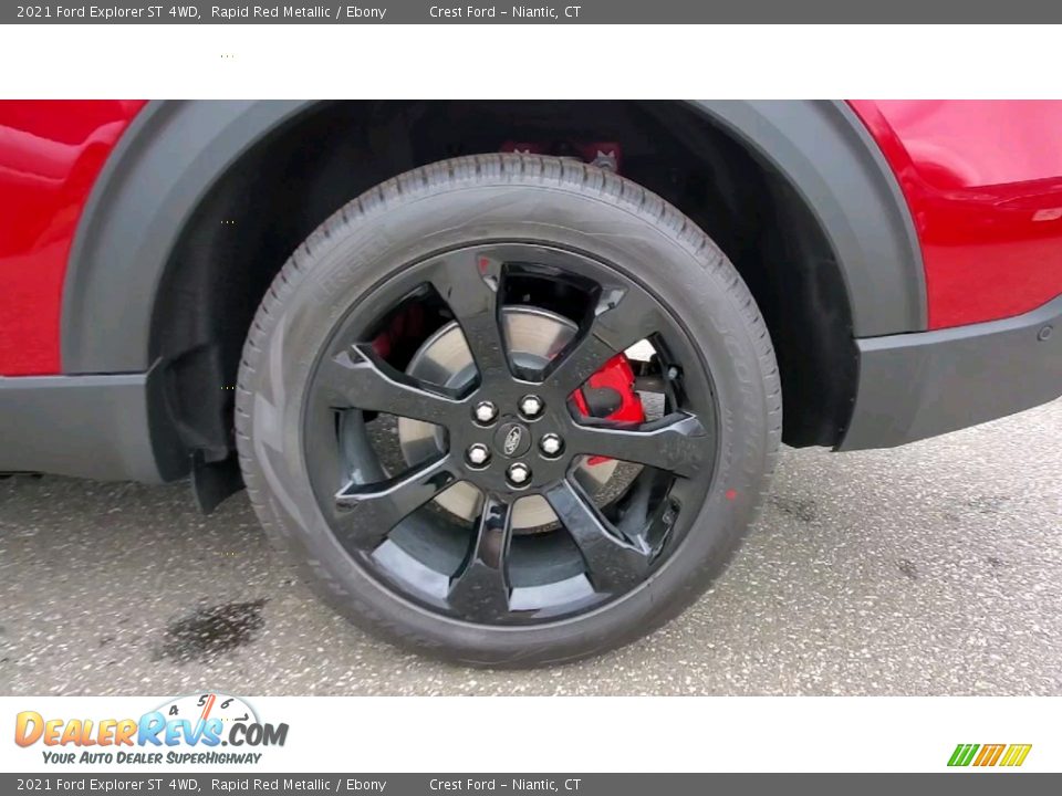 2021 Ford Explorer ST 4WD Rapid Red Metallic / Ebony Photo #20