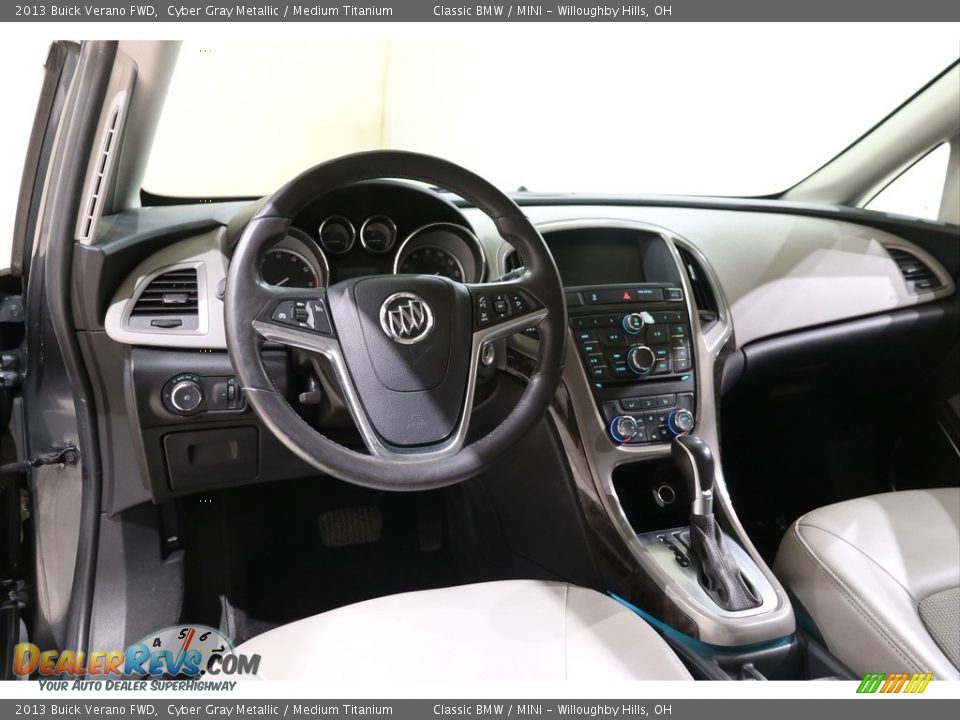 2013 Buick Verano FWD Cyber Gray Metallic / Medium Titanium Photo #6