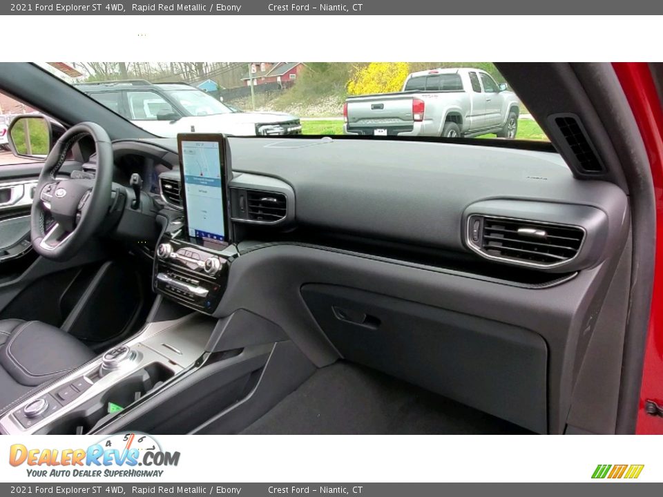 2021 Ford Explorer ST 4WD Rapid Red Metallic / Ebony Photo #26