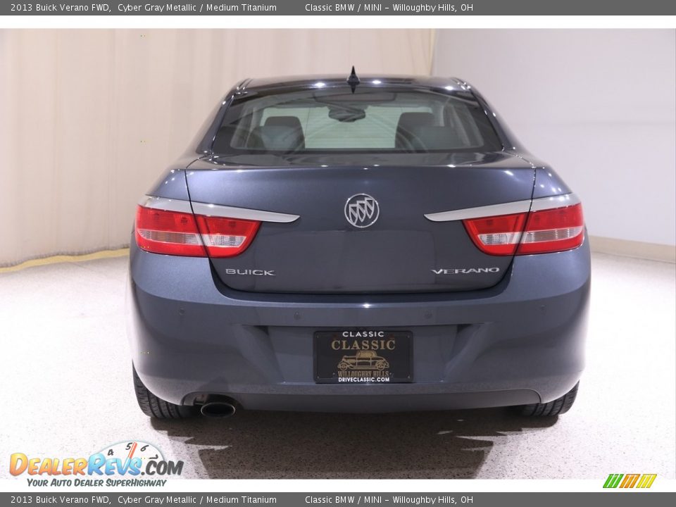 2013 Buick Verano FWD Cyber Gray Metallic / Medium Titanium Photo #16