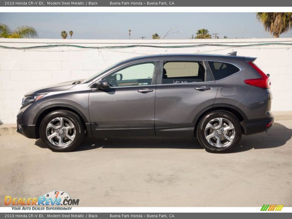 2019 Honda CR-V EX Modern Steel Metallic / Black Photo #8