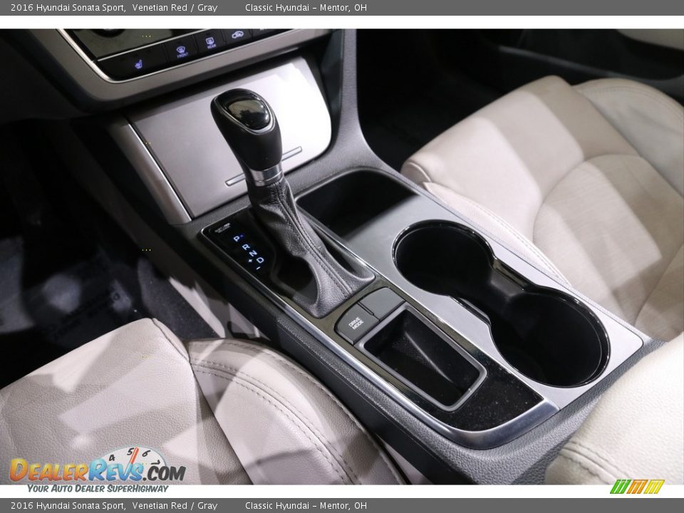 2016 Hyundai Sonata Sport Venetian Red / Gray Photo #11
