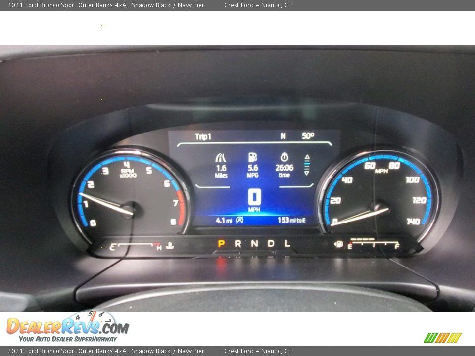 2021 Ford Bronco Sport Outer Banks 4x4 Gauges Photo #13