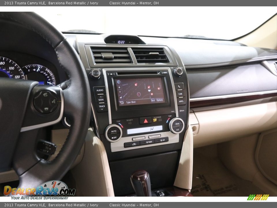 2013 Toyota Camry XLE Barcelona Red Metallic / Ivory Photo #9