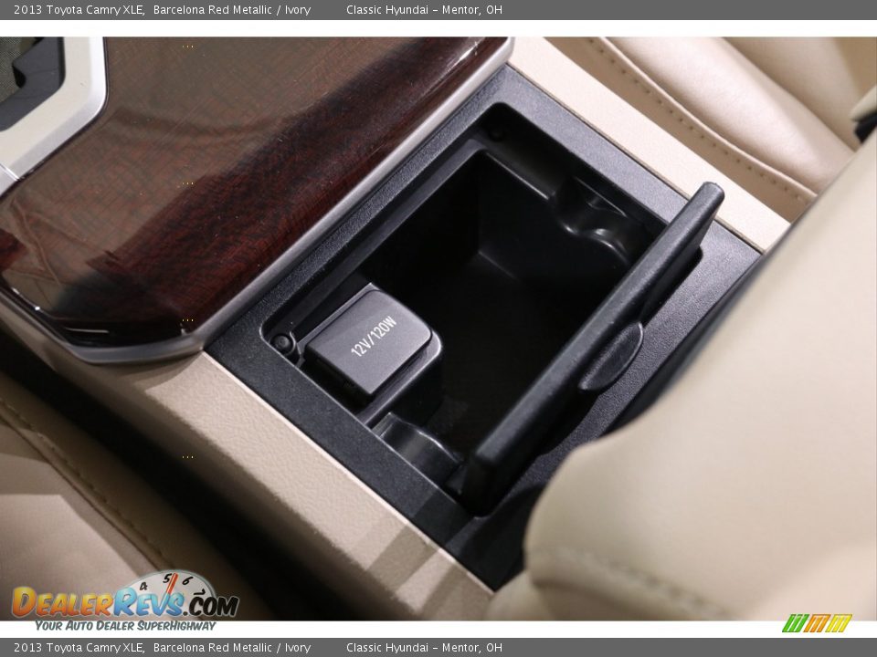 2013 Toyota Camry XLE Barcelona Red Metallic / Ivory Photo #12