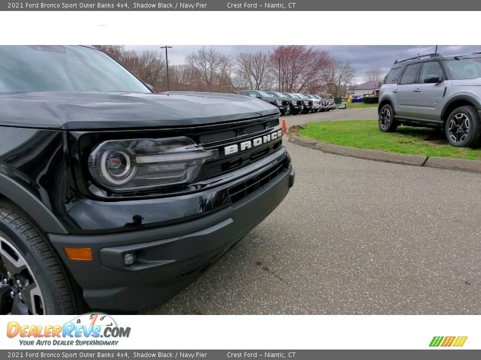2021 Ford Bronco Sport Outer Banks 4x4 Shadow Black / Navy Pier Photo #27
