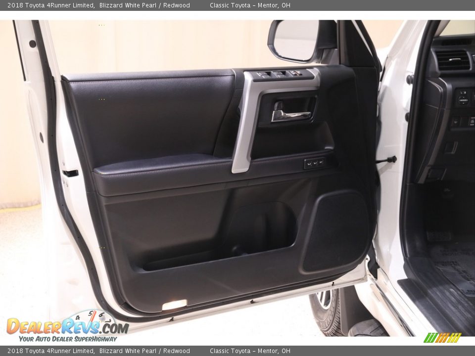 2018 Toyota 4Runner Limited Blizzard White Pearl / Redwood Photo #4