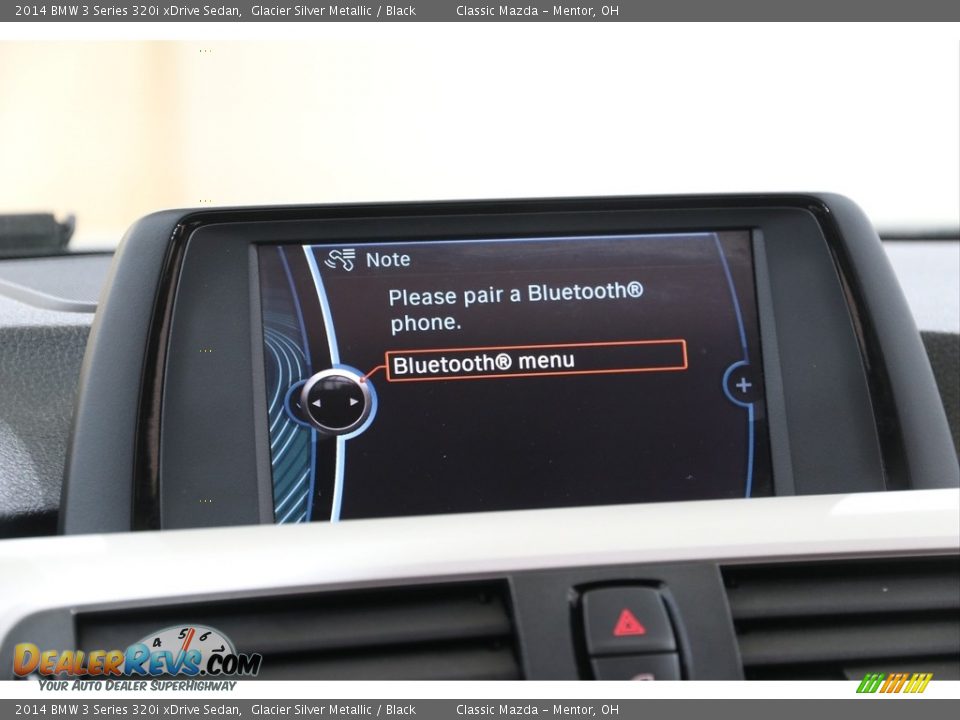 2014 BMW 3 Series 320i xDrive Sedan Glacier Silver Metallic / Black Photo #11