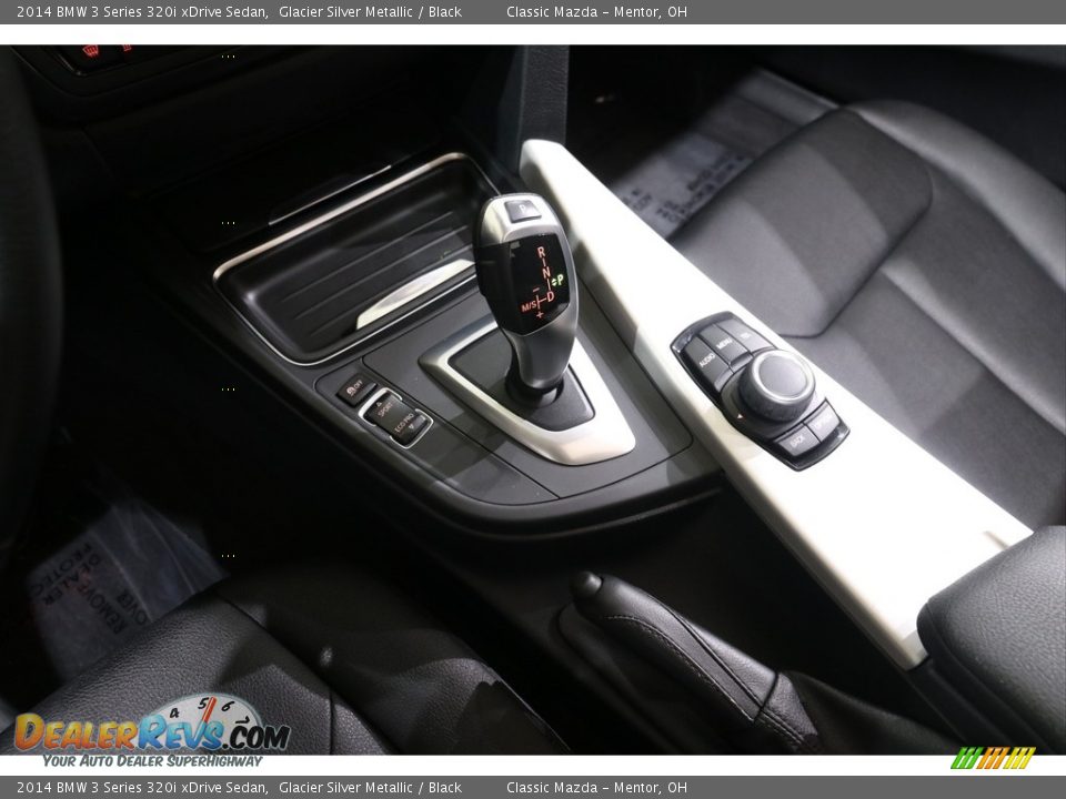 2014 BMW 3 Series 320i xDrive Sedan Glacier Silver Metallic / Black Photo #12