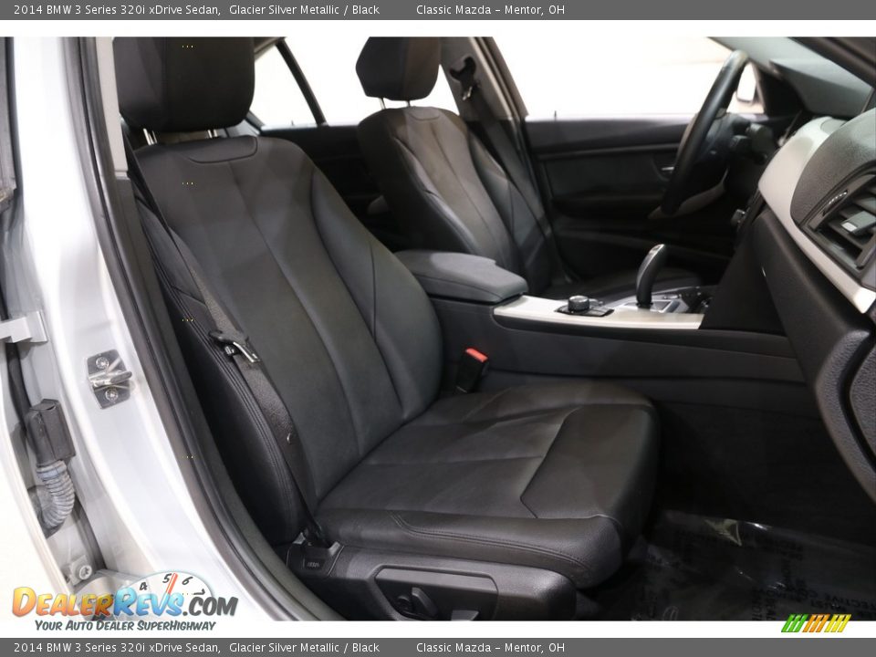 2014 BMW 3 Series 320i xDrive Sedan Glacier Silver Metallic / Black Photo #13