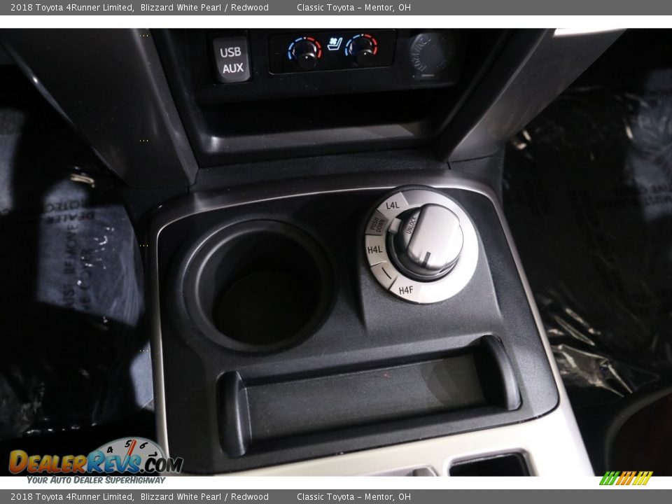 2018 Toyota 4Runner Limited Blizzard White Pearl / Redwood Photo #14