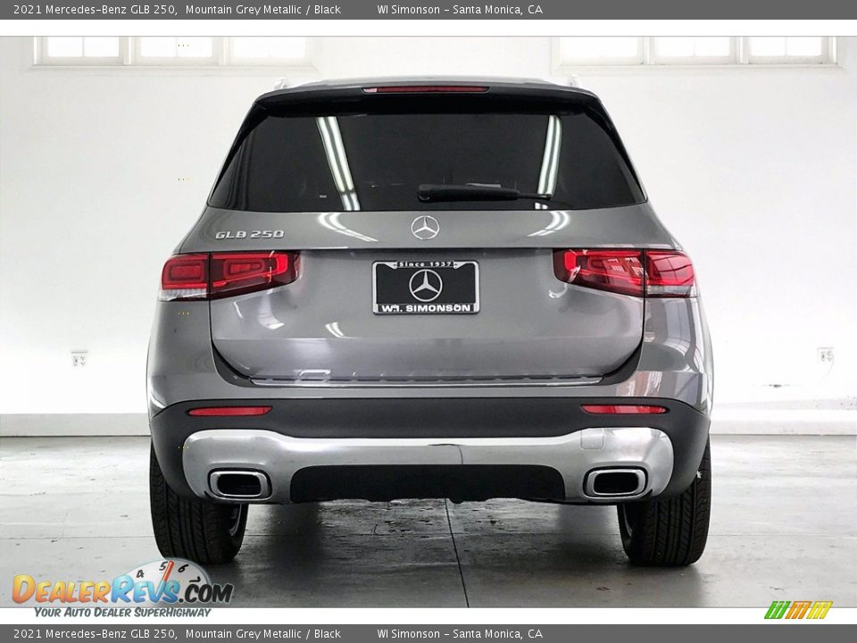 2021 Mercedes-Benz GLB 250 Mountain Grey Metallic / Black Photo #3