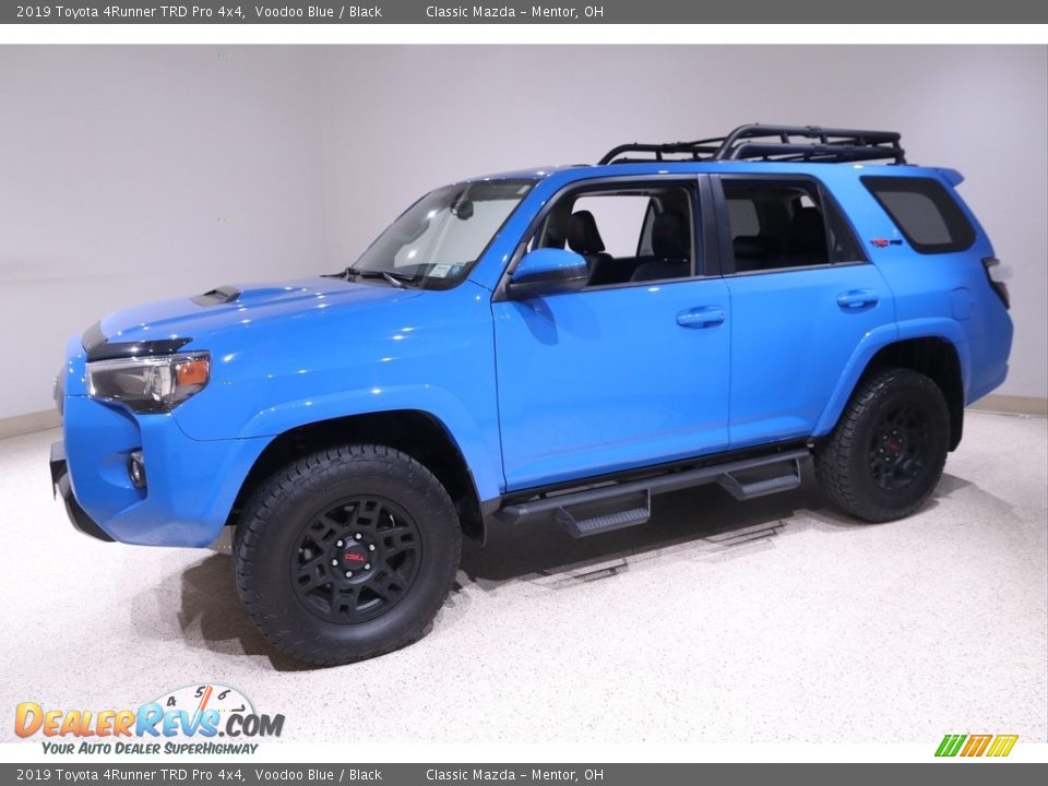 2019 Toyota 4Runner TRD Pro 4x4 Voodoo Blue / Black Photo #3