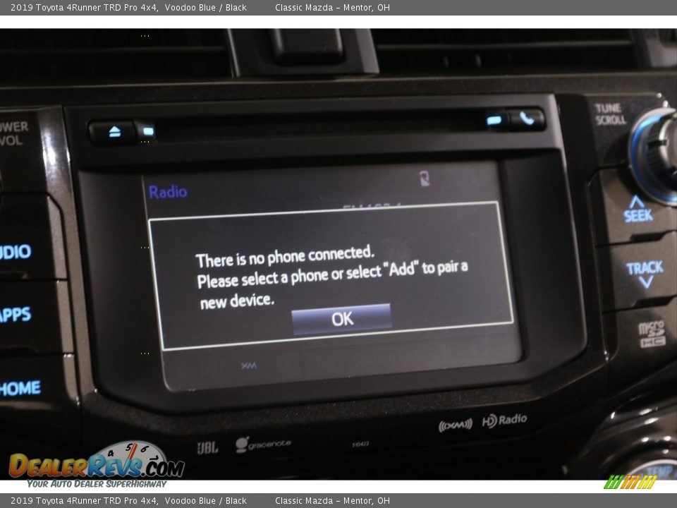 2019 Toyota 4Runner TRD Pro 4x4 Voodoo Blue / Black Photo #11