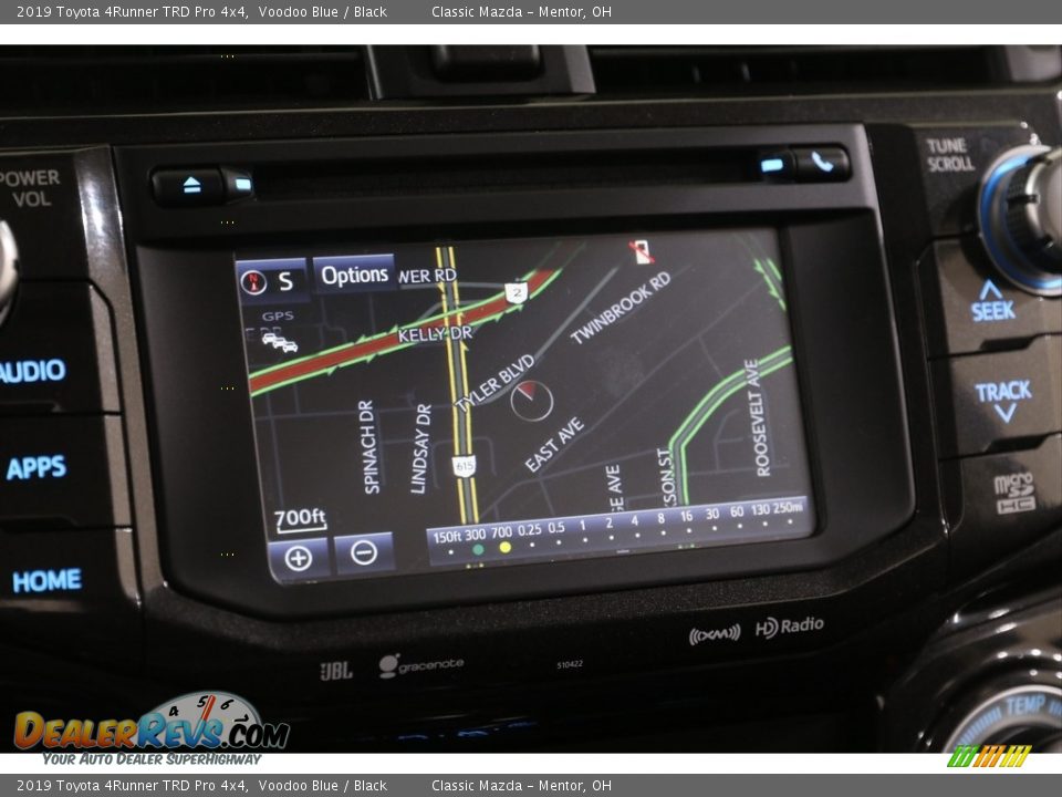 2019 Toyota 4Runner TRD Pro 4x4 Voodoo Blue / Black Photo #12