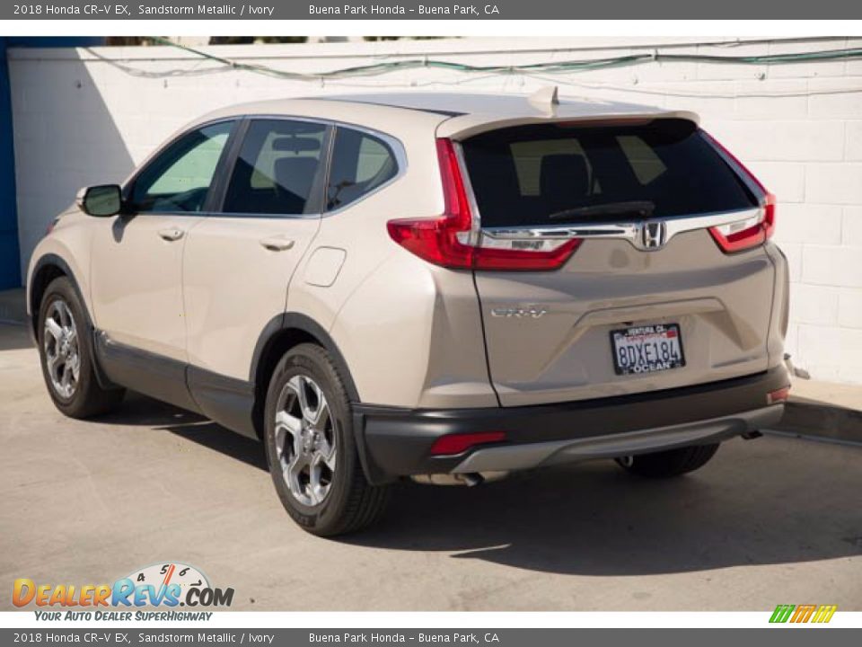 2018 Honda CR-V EX Sandstorm Metallic / Ivory Photo #2