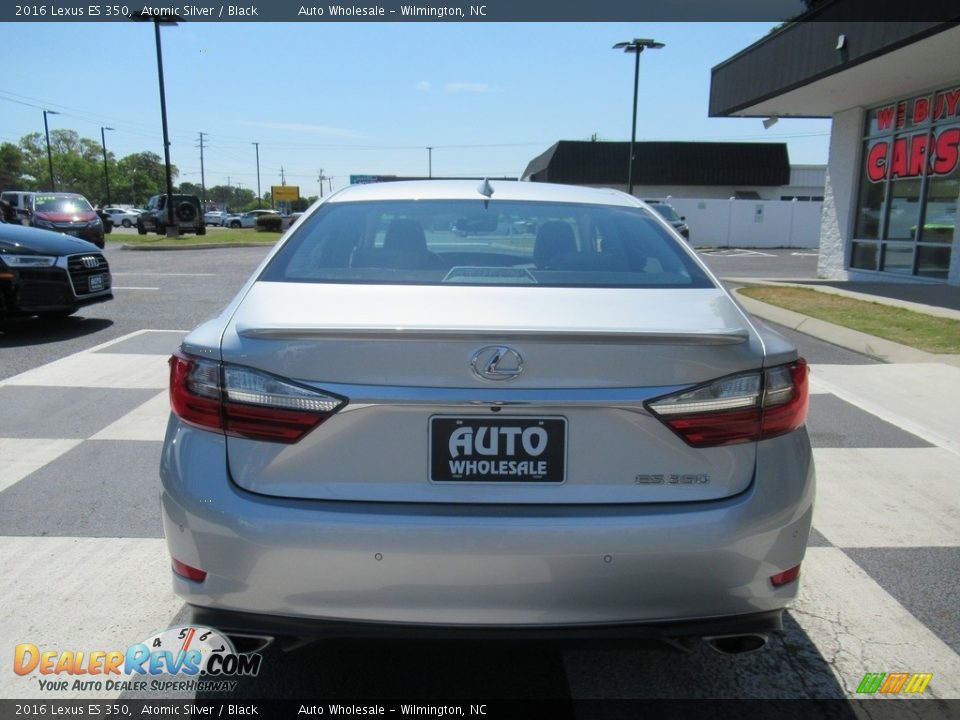 2016 Lexus ES 350 Atomic Silver / Black Photo #4