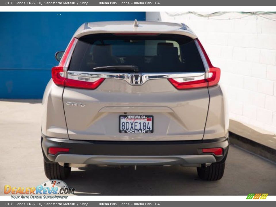 2018 Honda CR-V EX Sandstorm Metallic / Ivory Photo #9