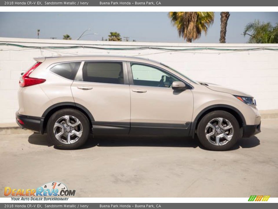 2018 Honda CR-V EX Sandstorm Metallic / Ivory Photo #10