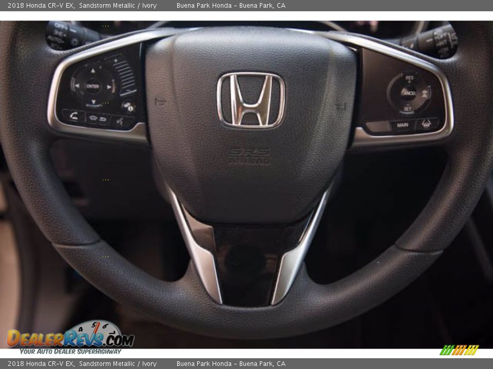 2018 Honda CR-V EX Sandstorm Metallic / Ivory Photo #11