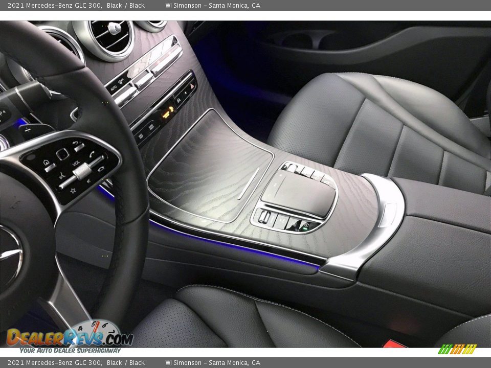 2021 Mercedes-Benz GLC 300 Black / Black Photo #8