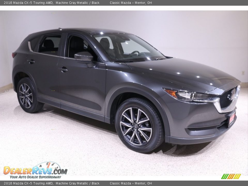 2018 Mazda CX-5 Touring AWD Machine Gray Metallic / Black Photo #1