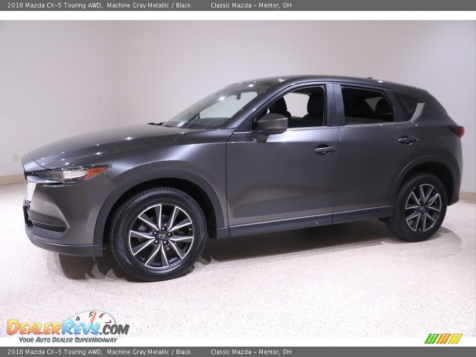 2018 Mazda CX-5 Touring AWD Machine Gray Metallic / Black Photo #3
