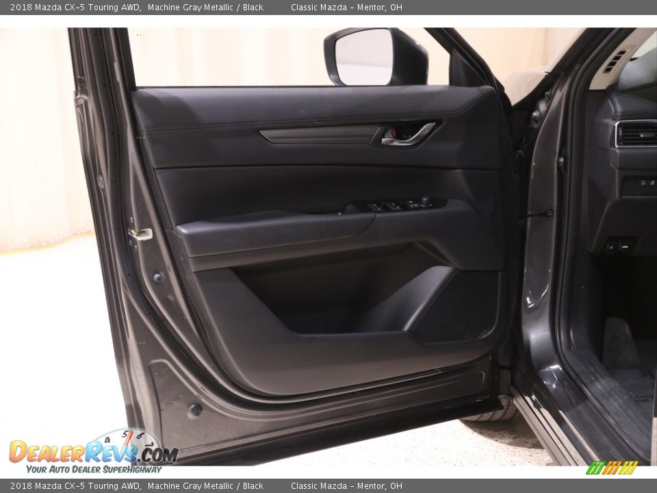 2018 Mazda CX-5 Touring AWD Machine Gray Metallic / Black Photo #4