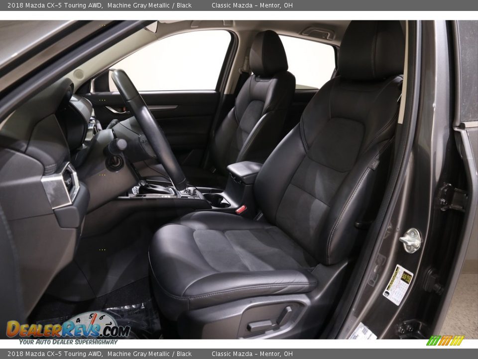 2018 Mazda CX-5 Touring AWD Machine Gray Metallic / Black Photo #5