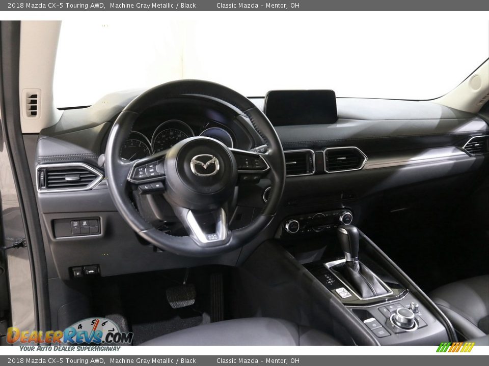 2018 Mazda CX-5 Touring AWD Machine Gray Metallic / Black Photo #6