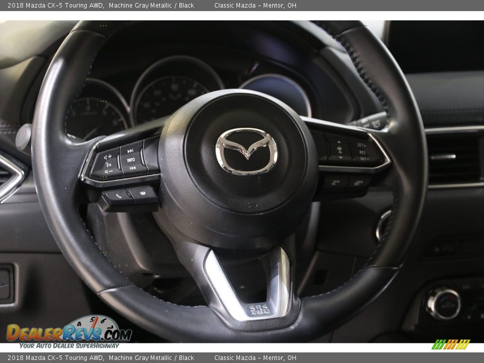 2018 Mazda CX-5 Touring AWD Machine Gray Metallic / Black Photo #7