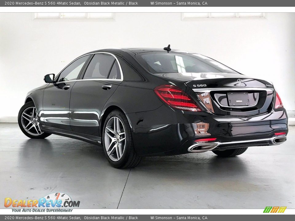 2020 Mercedes-Benz S 560 4Matic Sedan Obsidian Black Metallic / Black Photo #2