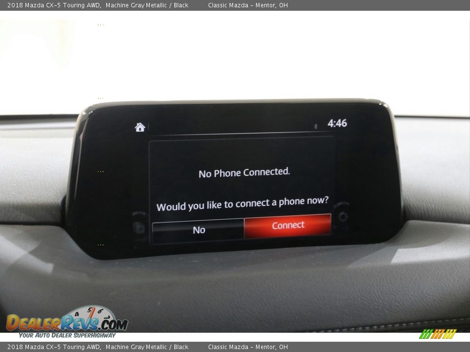 2018 Mazda CX-5 Touring AWD Machine Gray Metallic / Black Photo #10