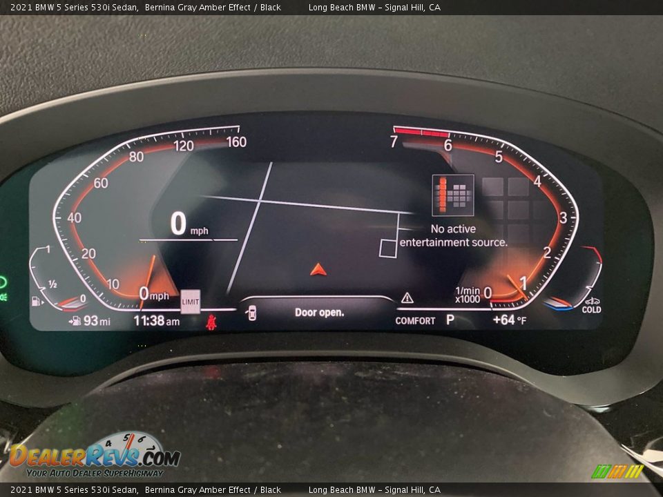 2021 BMW 5 Series 530i Sedan Gauges Photo #17