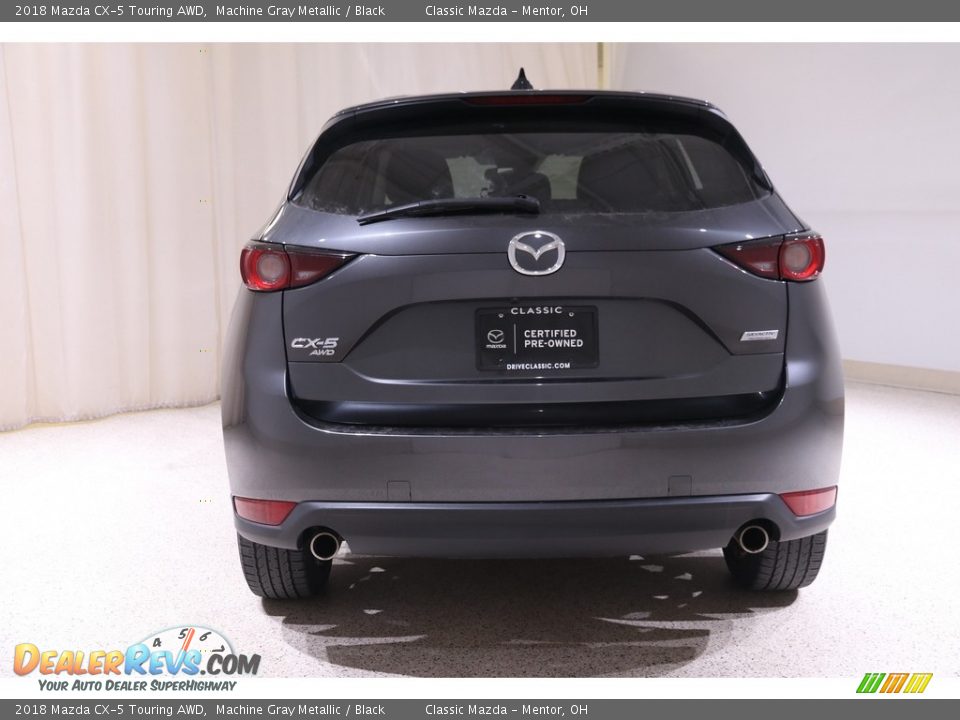 2018 Mazda CX-5 Touring AWD Machine Gray Metallic / Black Photo #17