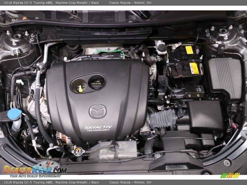 2018 Mazda CX-5 Touring AWD Machine Gray Metallic / Black Photo #18