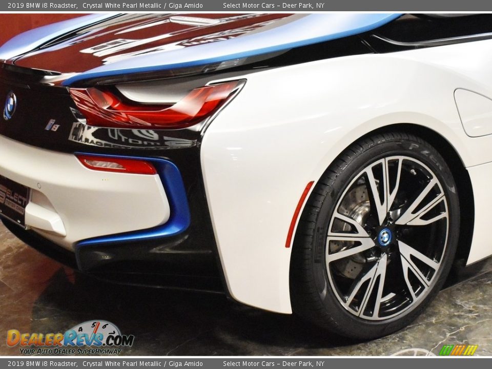 2019 BMW i8 Roadster Crystal White Pearl Metallic / Giga Amido Photo #5