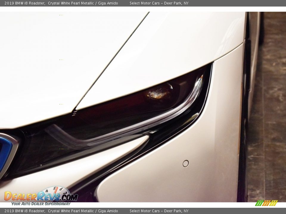 2019 BMW i8 Roadster Crystal White Pearl Metallic / Giga Amido Photo #9