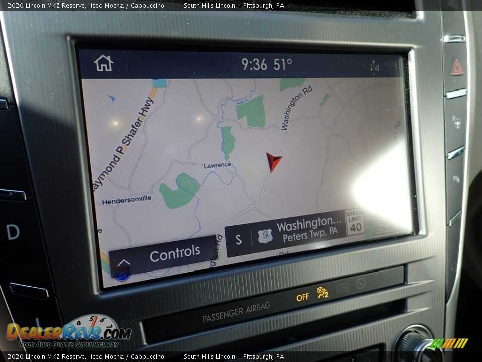 Navigation of 2020 Lincoln MKZ Reserve Photo #21
