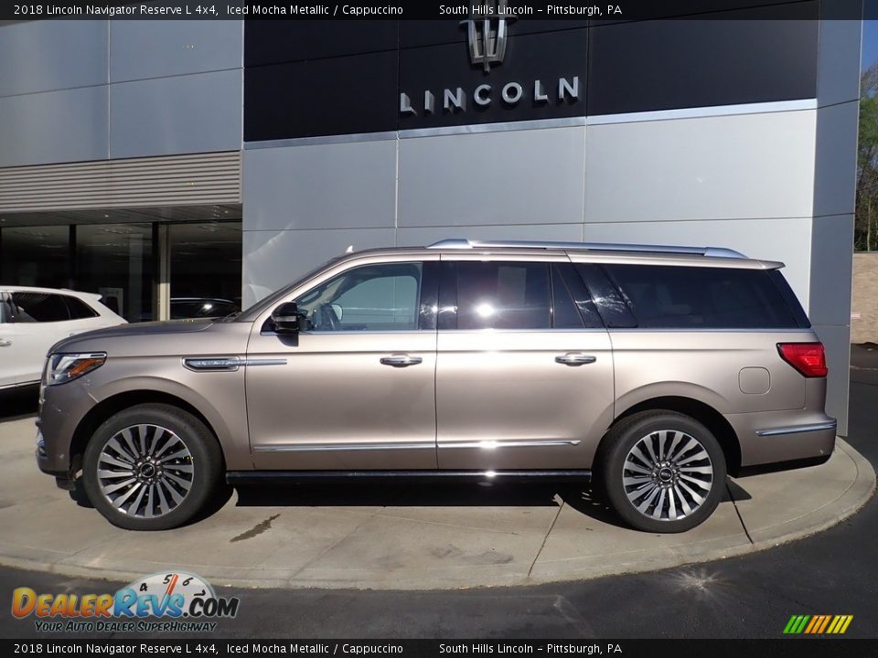 Iced Mocha Metallic 2018 Lincoln Navigator Reserve L 4x4 Photo #2