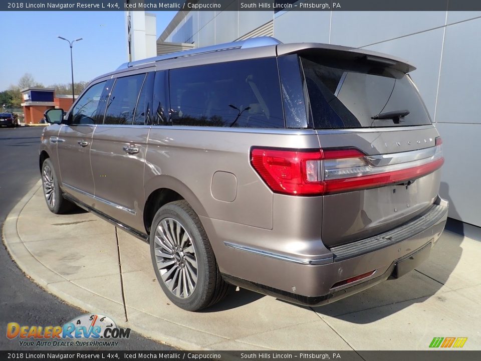 2018 Lincoln Navigator Reserve L 4x4 Iced Mocha Metallic / Cappuccino Photo #3