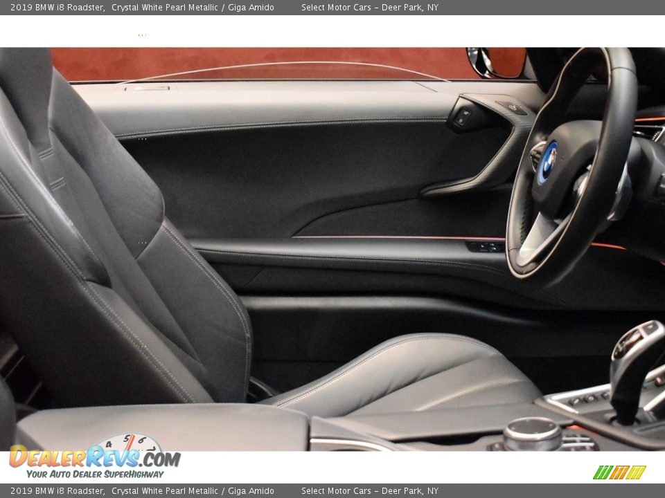 2019 BMW i8 Roadster Crystal White Pearl Metallic / Giga Amido Photo #23