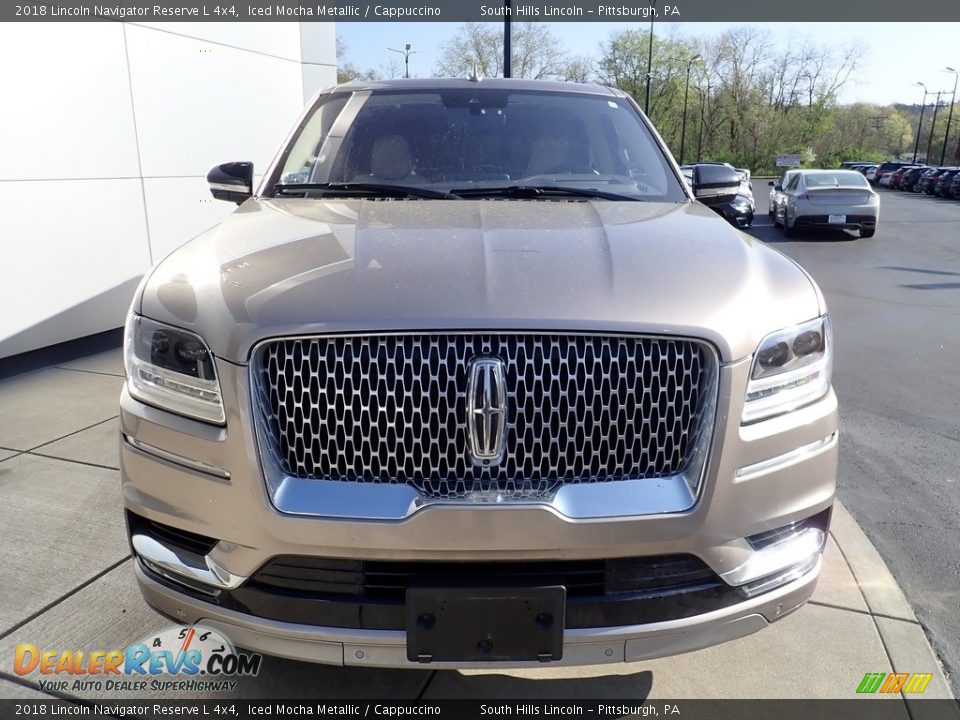 2018 Lincoln Navigator Reserve L 4x4 Iced Mocha Metallic / Cappuccino Photo #9