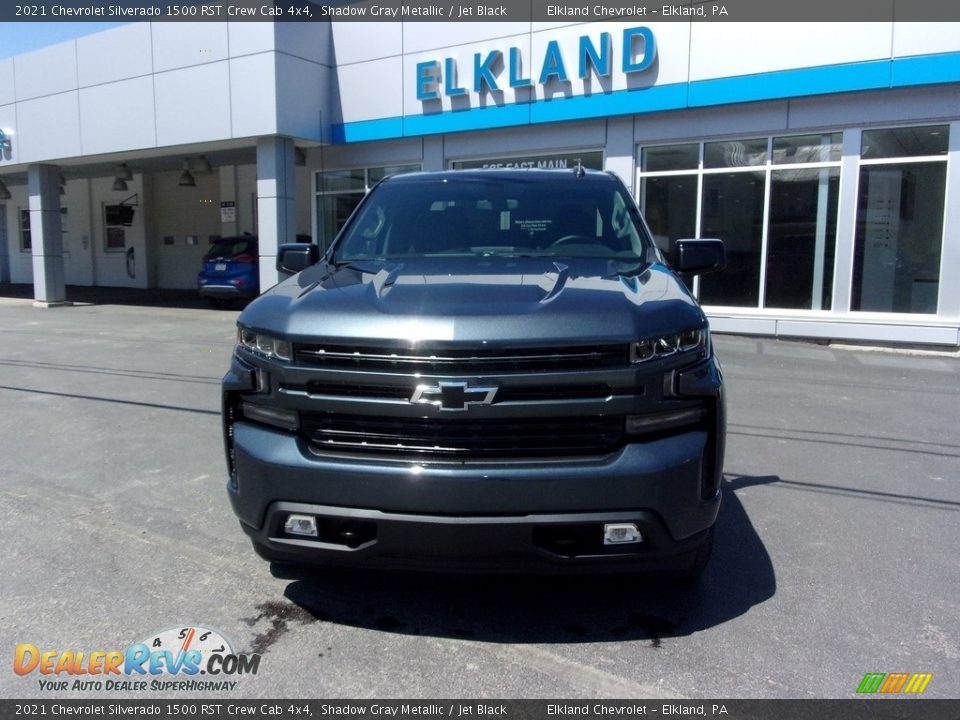 2021 Chevrolet Silverado 1500 RST Crew Cab 4x4 Shadow Gray Metallic / Jet Black Photo #2