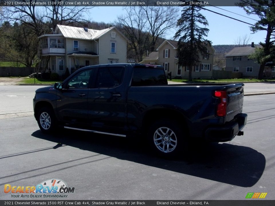 2021 Chevrolet Silverado 1500 RST Crew Cab 4x4 Shadow Gray Metallic / Jet Black Photo #6