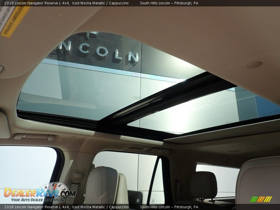 2018 Lincoln Navigator Reserve L 4x4 Iced Mocha Metallic / Cappuccino Photo #20