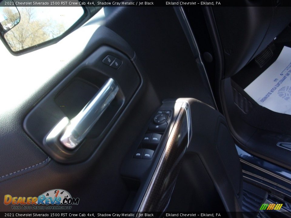 2021 Chevrolet Silverado 1500 RST Crew Cab 4x4 Shadow Gray Metallic / Jet Black Photo #16